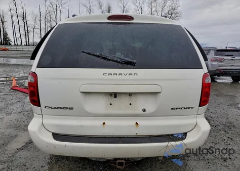 2003 Dodge Caravan Sport from USA, damaged, VIN 1D8GP45373B127990